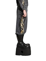 Tacky Gold Baggy Sweatpants