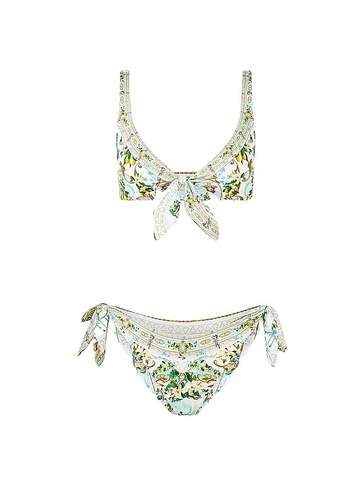Camilla x White Lotus Reversible Tie Bikini