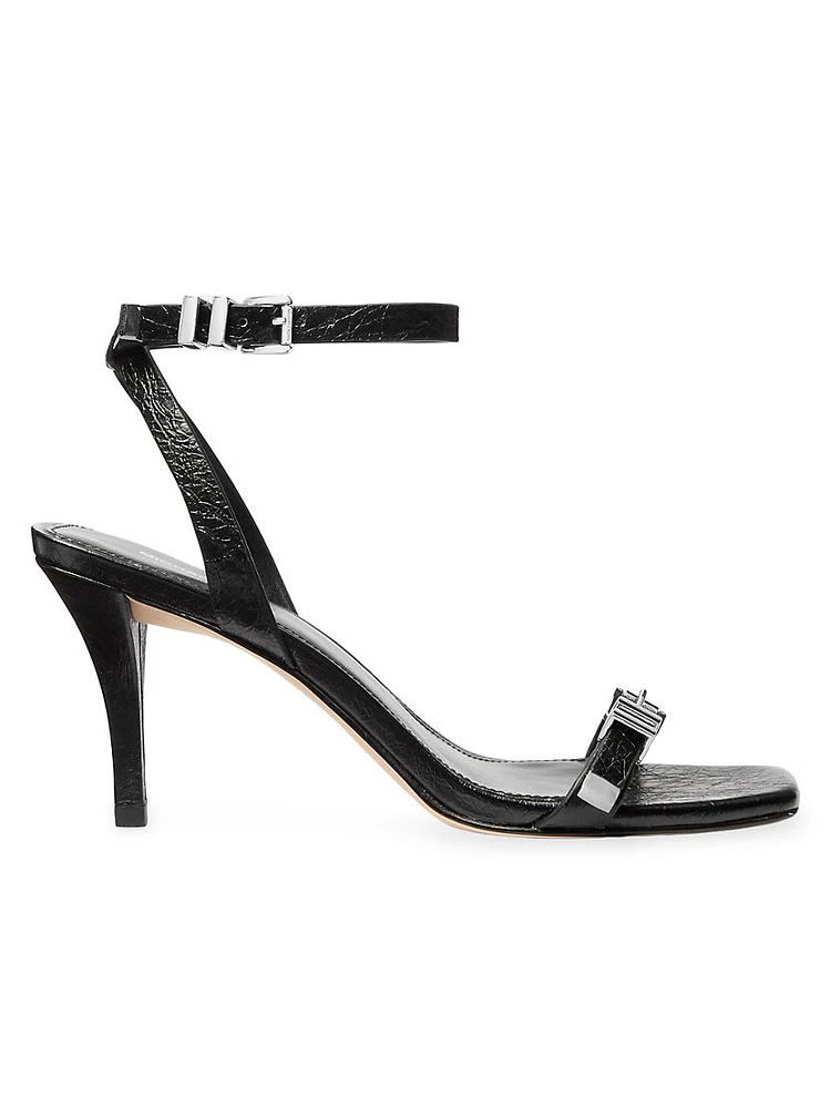 Darrington 75MM Leather Stiletto Sandals
