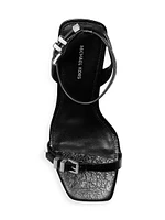 Darrington 75MM Leather Stiletto Sandals