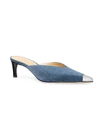 Kasia 60MM Denim Mules