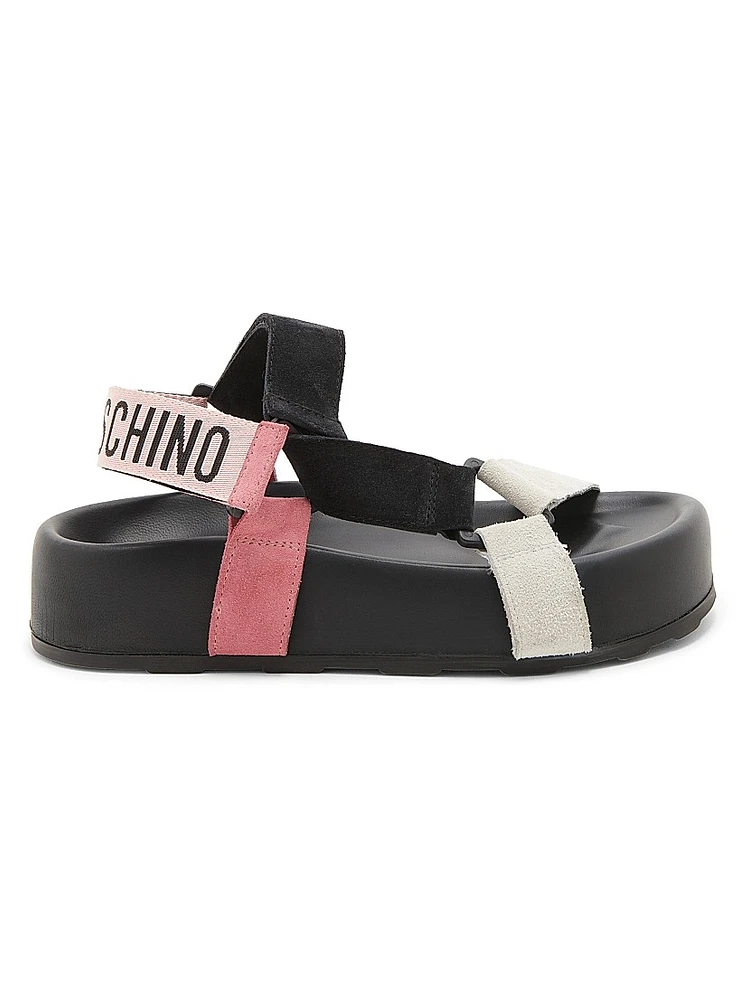 Sporty Leather Sandals