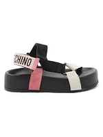 Sporty Leather Sandals