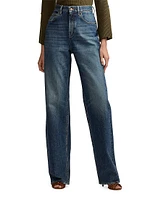 Nova Mid-Rise Straight Jeans