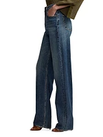 Nova Mid-Rise Straight Jeans