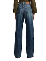 Nova Mid-Rise Straight Jeans