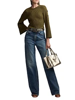 Nova Mid-Rise Straight Jeans