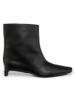 Celine 35MM Leather Ankle Boots