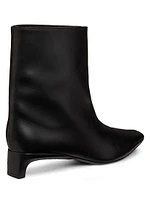 Celine 35MM Leather Ankle Boots