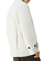 Cotton and Linen Cavalry Peacoat
