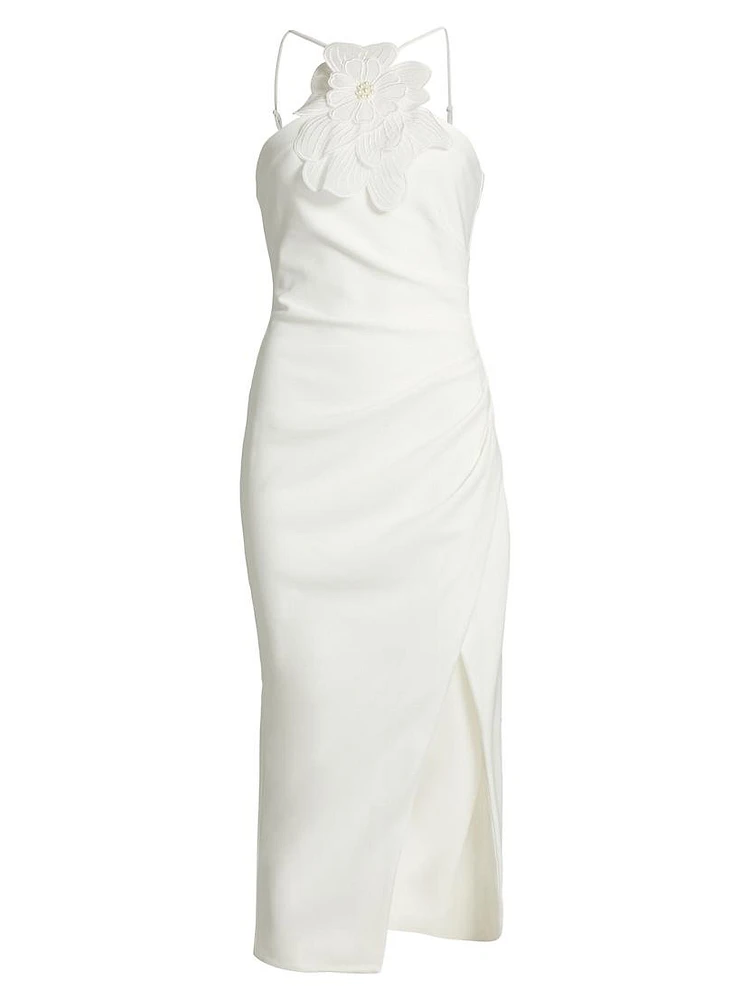 Janelle Flower Midi-Dress