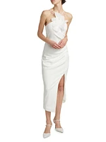 Janelle Flower Midi-Dress