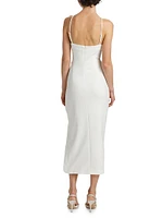Janelle Flower Midi-Dress