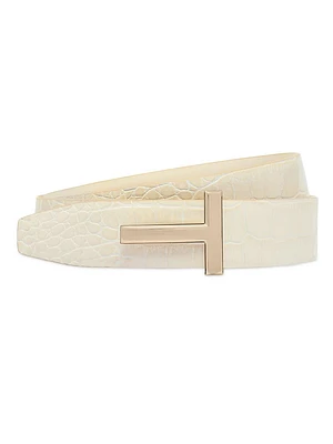 T Reversible Leather 30MM Belt
