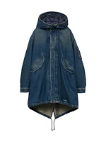 Padded Denim Jacket