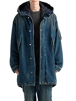 Padded Denim Jacket