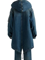 Padded Denim Jacket