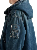 Padded Denim Jacket