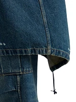 Padded Denim Jacket