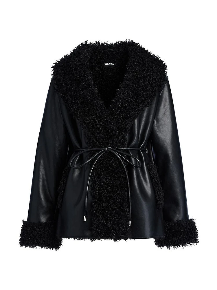 Roxanne Leather Coat