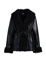 Roxanne Leather Coat