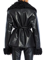 Roxanne Leather Coat