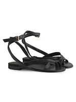 Strappy Gladiator Leather Sandals