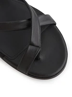 Strappy Gladiator Leather Sandals