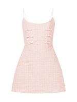 Andi Tweed Sleeveless A-Line Minidress