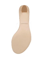 Idalie 80MM Transparent Strappy Slip-On Sandals
