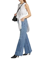 Smocked Sleeveless Top