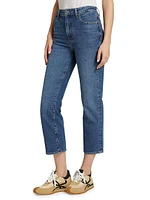 Ruler Crop Mid-Rise Jeans
