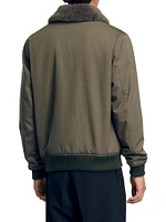 Shearling Collar Jacket