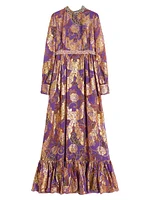 Long Embroidered Dress