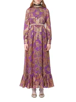 Long Embroidered Dress