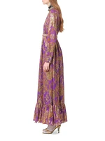 Long Embroidered Dress
