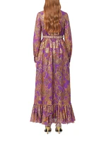 Long Embroidered Dress