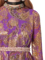 Long Embroidered Dress
