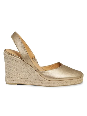 Carissa Leather Espadrilles