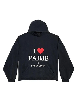 Cropped Oversized Hoodie