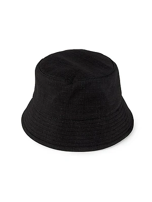 Micro Check Bucket Hat