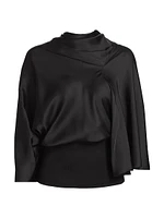 Cylinder Satin Top