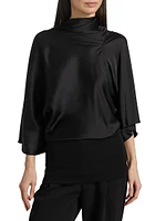 Cylinder Satin Top