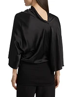 Cylinder Satin Top