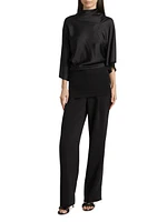 Cylinder Satin Top