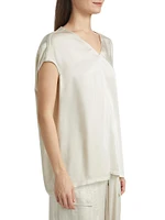 Floating Satin Top