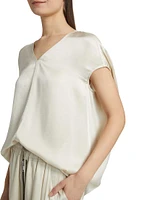 Floating Satin Top