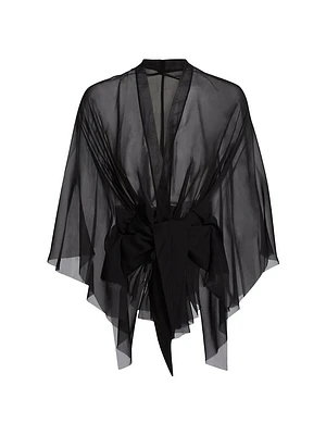 Half Moon Silk Jacket