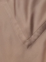 Bias Satin Straight Pants