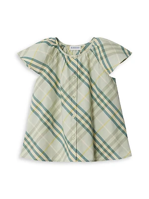 Little Girl's & Talley Check Dress